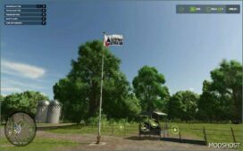 FS25 Mod: USA Cattleman’s Association Flag (Featured)