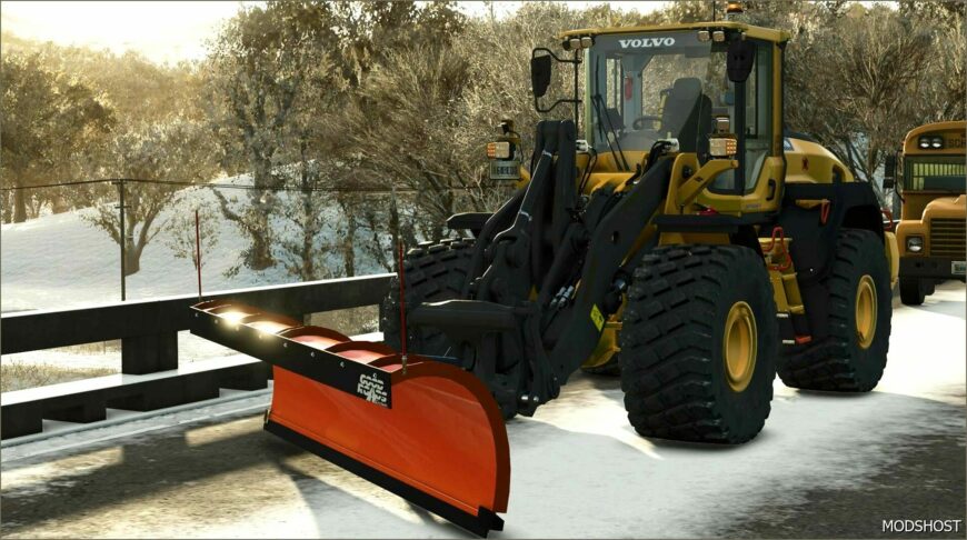 FS25 Attachment Mod: Goodroads Snowplow (Featured)