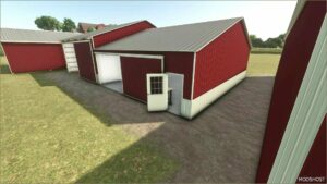 FS25 Building Mod: 42×68 Heated/Cold Storage (Featured)