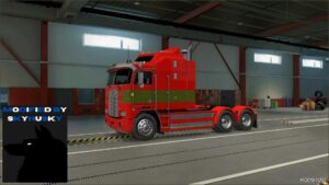 ETS2 Kenworth Truck Mod: K100E Skyhusky V1.4.5 1.53 (Featured)