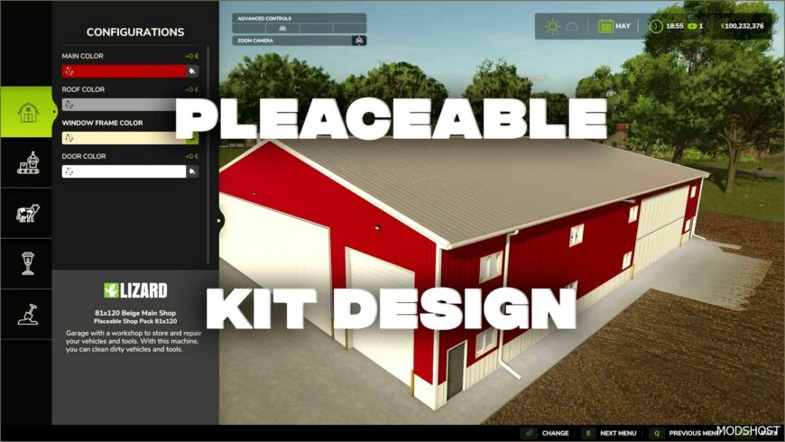 FS25 Script Mod: Placeable Design KIT V1.0.0.2 (Featured)