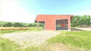 FS25 Building Mod: Special COW Stable Multi Colored (Image #4)