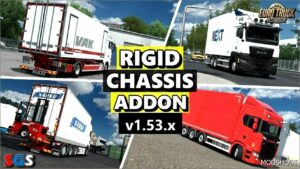 ETS2 Part Mod: Rigid Chassis Addon by Kast V1.2.1 (Featured)