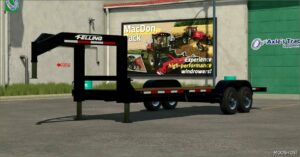 FS25 Mod: Felling Tilt Deck Trailer (Featured)