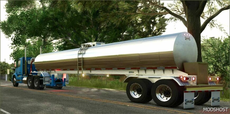 FS25 Trailer Mod: Walker Food Grade Tanker (Featured)