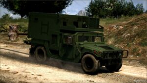 GTA 5 Military Vehicle Mod: S788 Hmmwv Multi Purpose Shelter ADD ON (Featured)