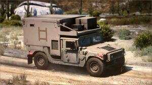 GTA 5 Military Vehicle Mod: S788 Hmmwv Multi Purpose Shelter ADD ON (Image #3)