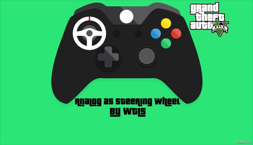 GTA 5 Script Mod: Joystick as Steering Wheel V2.0 (Featured)