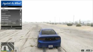 GTA 5 Script Mod: Joystick as Steering Wheel V2.0 (Image #2)