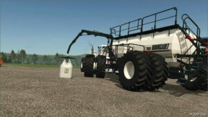 FS25 Attachment Mod: Bourgault 3420 100 Paralink HOE Drill + 71300 AIR Cart (Image #5)