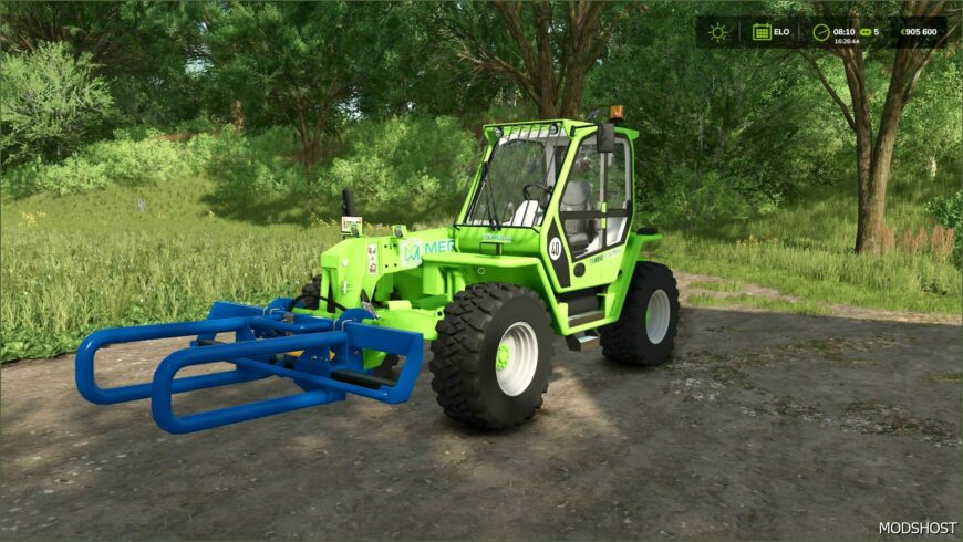 FS25 Telehandler Mod: Merlo P41.7 Turbofarmer V1.1 (Featured)