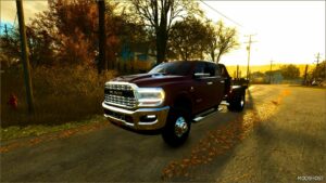 FS25 Dodge Car Mod: 2024 Dodge RAM 3500 Crewcab V1.0.0.8 (Featured)