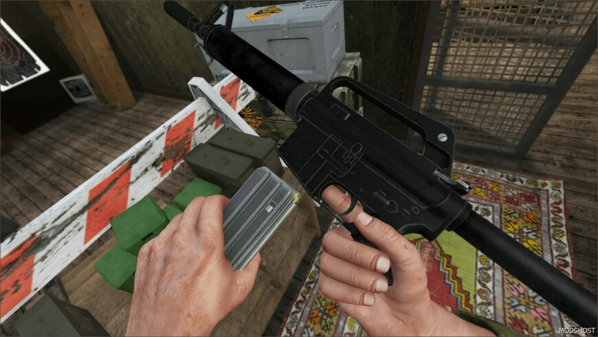 GTA 5 Weapon Mod: Colt 608 Survival Rifle (Featured)