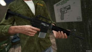 GTA 5 Weapon Mod: Colt 608 Survival Rifle (Image #3)