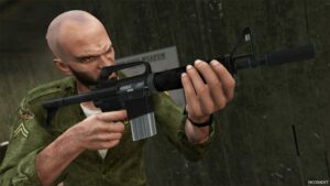 GTA 5 Weapon Mod: Colt 608 Survival Rifle (Image #4)