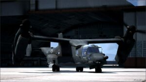 GTA 5 Aircraft Mod: CV 22B Osprey ADD on / Replace | Enterable Interior V2.0 (Image #3)