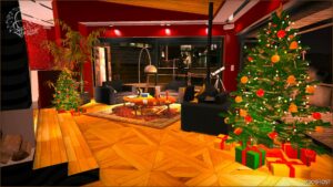 GTA 5 Mod: Franklin’s Villa Remake – Festive Interiors – Christmas Edition V (Image #2)