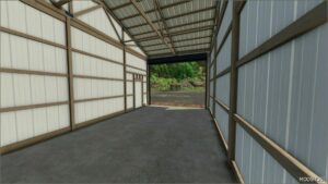 FS25 Mod: Three Side Shed (with Garage) (Image #6)