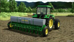 FS25 John Deere Mod: VAN Brunt Model B Seeder (Featured)