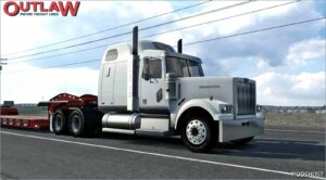 ATS Western Star Truck Mod: 4900EX by Outlaw V1.3 1.53 (Featured)