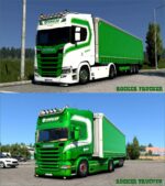 ETS2 Mod: Pawglob Transport Skin Pack (Featured)