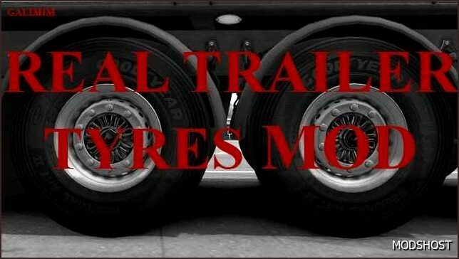 ETS2 Part Mod: Real Trailer Tyres Mod V1.8 (Featured)