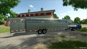 FS25 Animal Mod: Exiss Cattle Trailer STK 26 (Image #2)