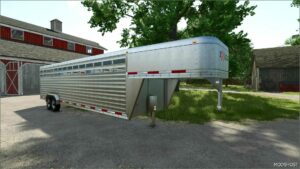 FS25 Animal Mod: Exiss Cattle Trailer STK 26 (Image #4)