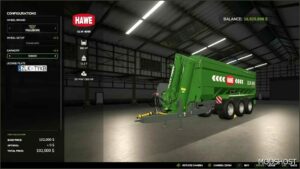 FS25 Auger Mod: Hawe ULW 4000 Bulk (Image #3)