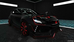 GTA 5 Honda Vehicle Mod: Civic Type R Custom Tuned (Featured)