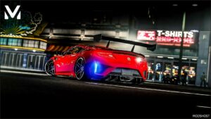 GTA 5 Vehicle Mod: Acura NSX Liberty Walk Unmarked (Image #2)