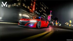 GTA 5 Vehicle Mod: Acura NSX Liberty Walk Unmarked (Image #3)