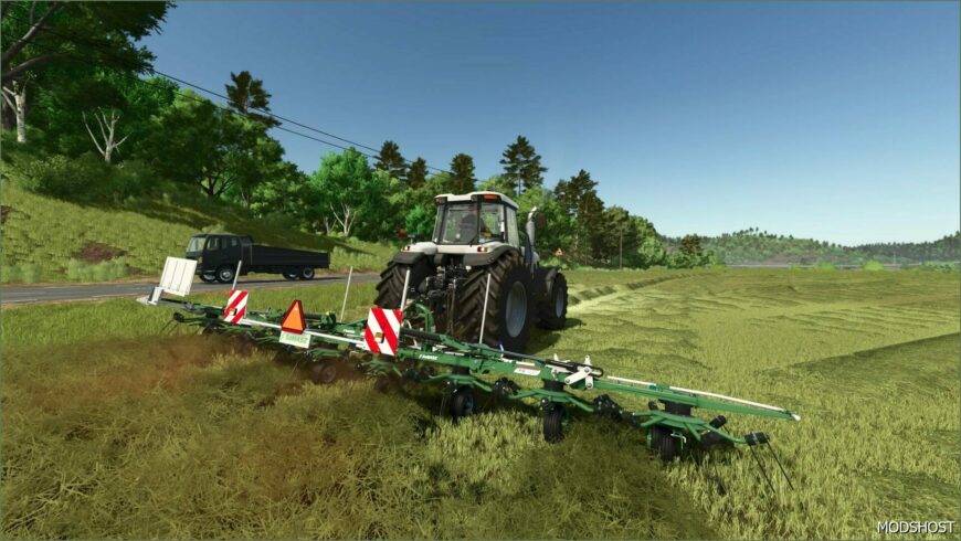 FS25 Tedder Mod: Samasz P8890 (Featured)