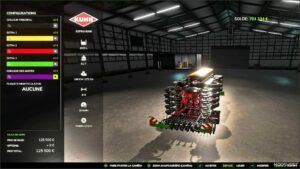 FS25 Kuhn Seeder Mod: Espro 6000RC Multicolor Edition (Image #4)