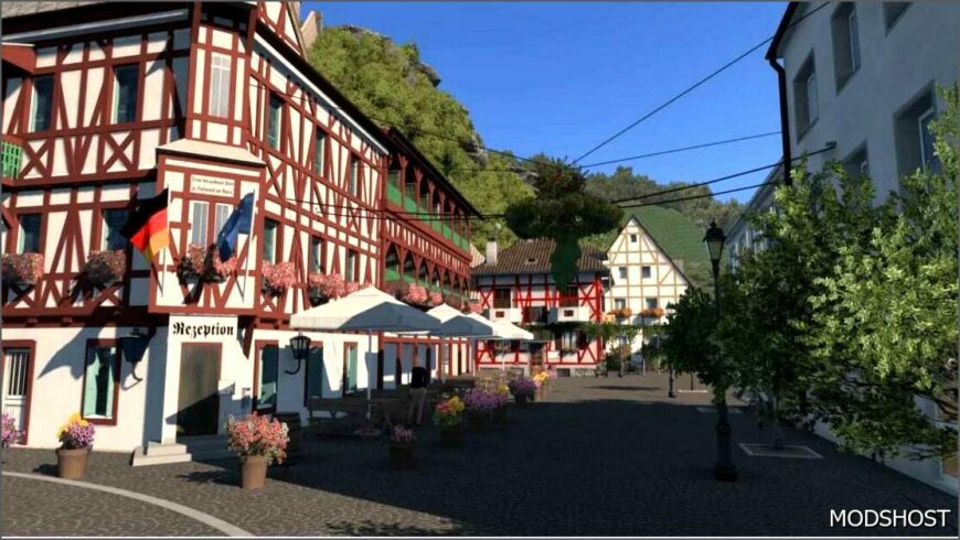 ETS2 Mod: Rhineland Map 1:19 V1.0.2 1.53 (Featured)