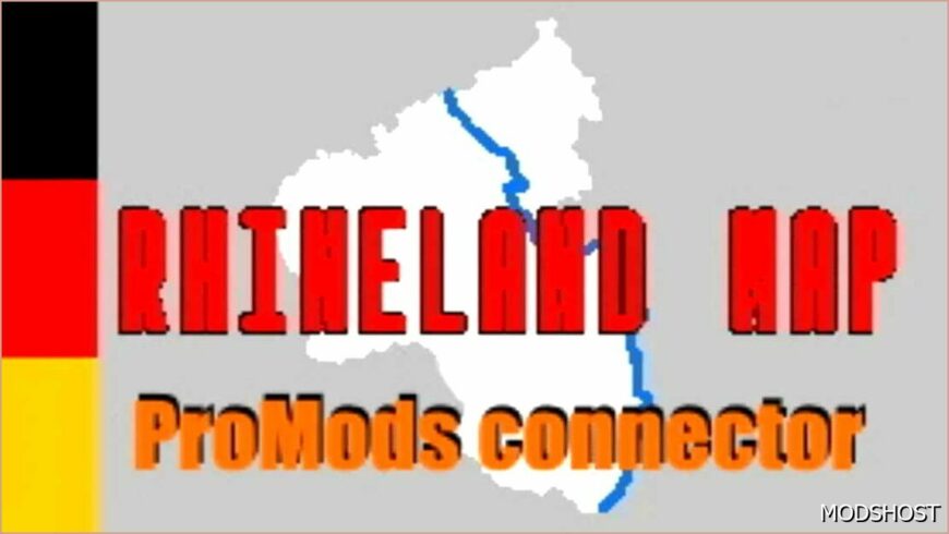 ETS2 ProMods Mod: Rhineland Map – Promods Connector V1.0.2 1.53 (Featured)