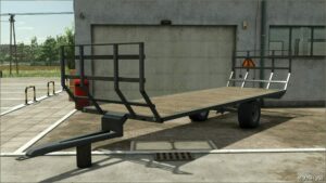 FS25 Mod: Lizard G54 Bale Trailer (Featured)