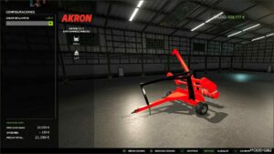 FS25 Attachment Mod: Akron Extractor Bagger Pack (Image #2)