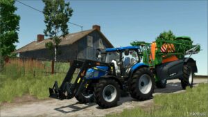 FS25 New Holland Tractor Mod: T6 Tier 4A (Featured)