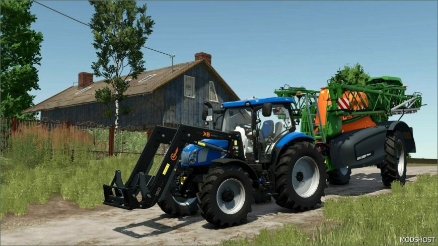 FS25 New Holland Tractor Mod: T6 Tier 4A (Featured)