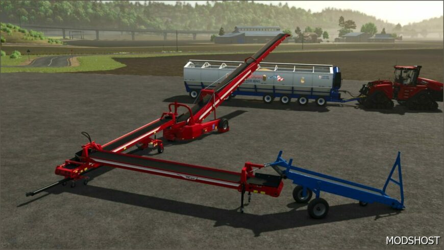 FS25 Attachment Mod: Conveyor Belts (X10) (Featured)