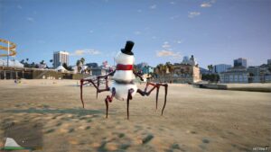 GTA 5 Player Mod: Zombie Santa V0.1 (Image #3)