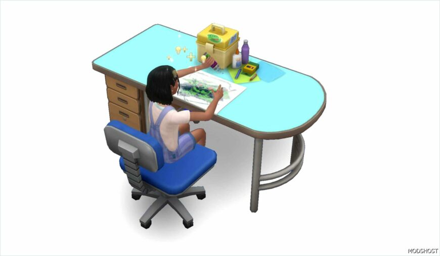 Sims 4 Game Mod: USE ANY Table and Chair as AN Activity Table (Featured)