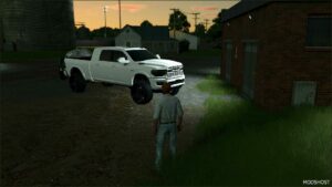 FS25 Dodge Car Mod: 2024 Dodge RAM 2500 Mega CAB V1.2.0.3 (Image #2)