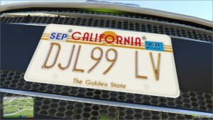 GTA 5 Mod: Real California & North Dakota License Plate Pack (high RES & NEW Textures) V2.1 (Image #3)