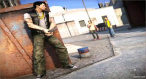 GTA 5 Player Mod: WEI Shen “sleeping Dogs” ADD on PED (Featured)