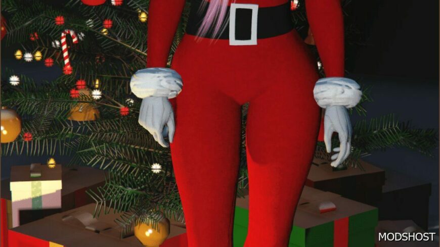 GTA 5 Player Mod: A Festive Christmas Jumpsuit Inspired by Mariah Carey (Featured)