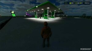 FS25 Building Mod: BP GAS Station (Featured)