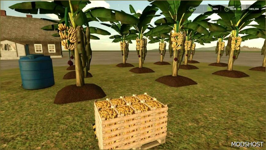 FS25 Placeable Mod: Banana Plantation (Featured)