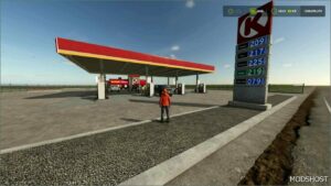 FS25 Building Mod: Circle K GAS Station (Image #2)